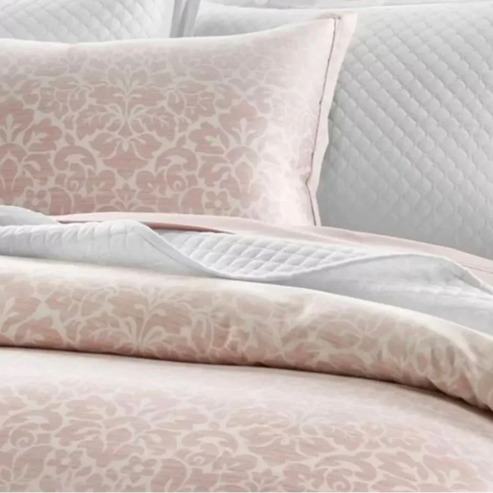 Duvet Cover Set Color Blush 800 Thread Count